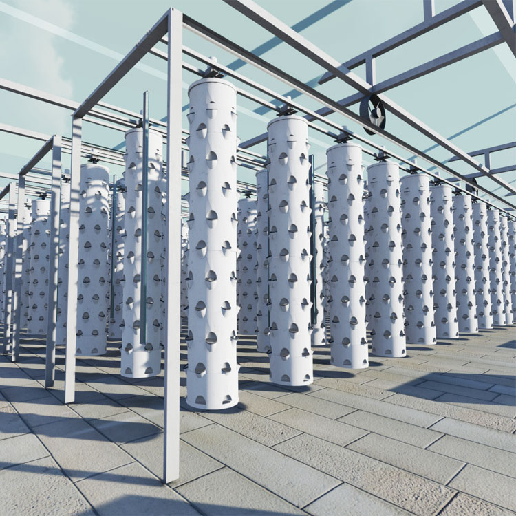 Hydroponic Tower - Sistema di piantagione di torre agricola
