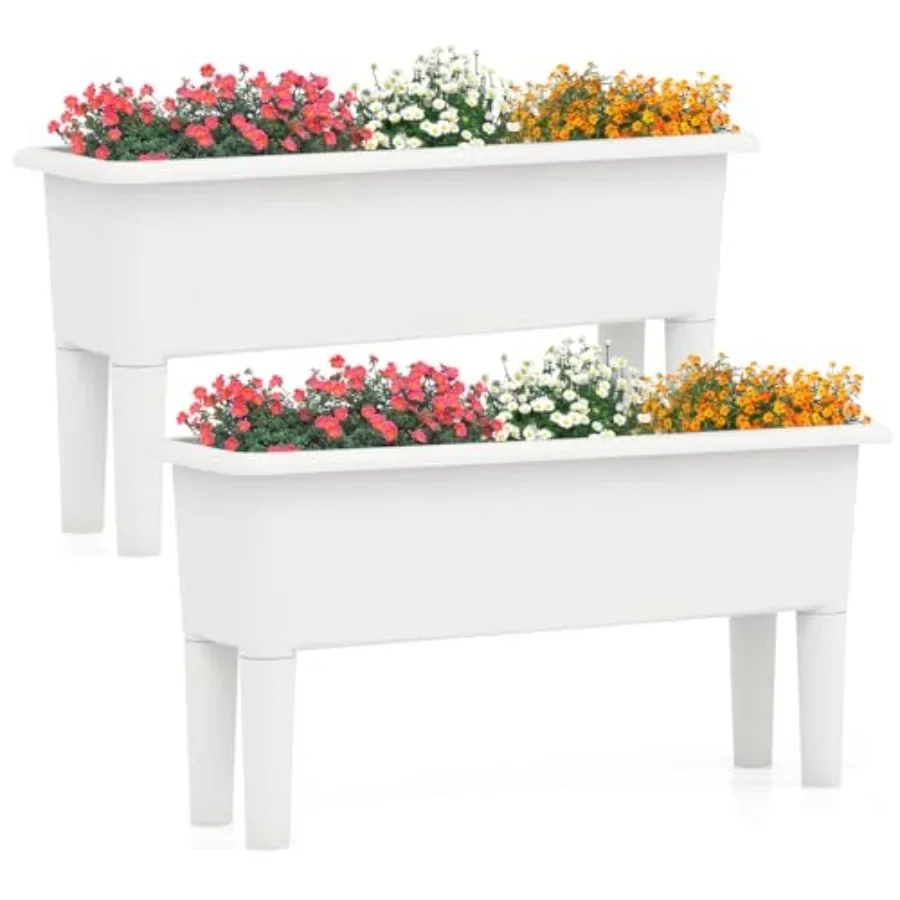 Self Watering Planter - Set da 2 aiuole rialzate per