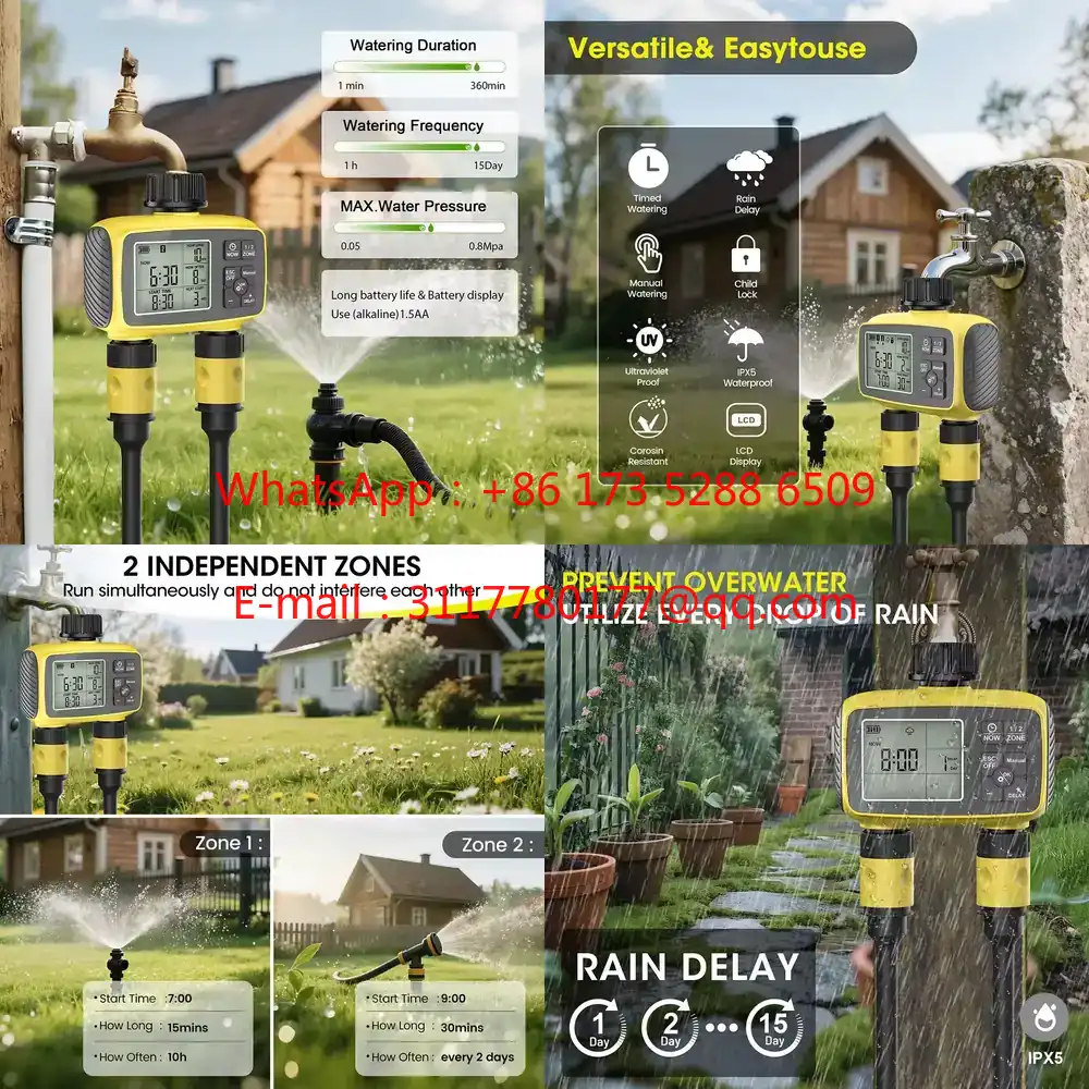 Smart Garden System - WAP01 Timer per Irrigazione da Giardino