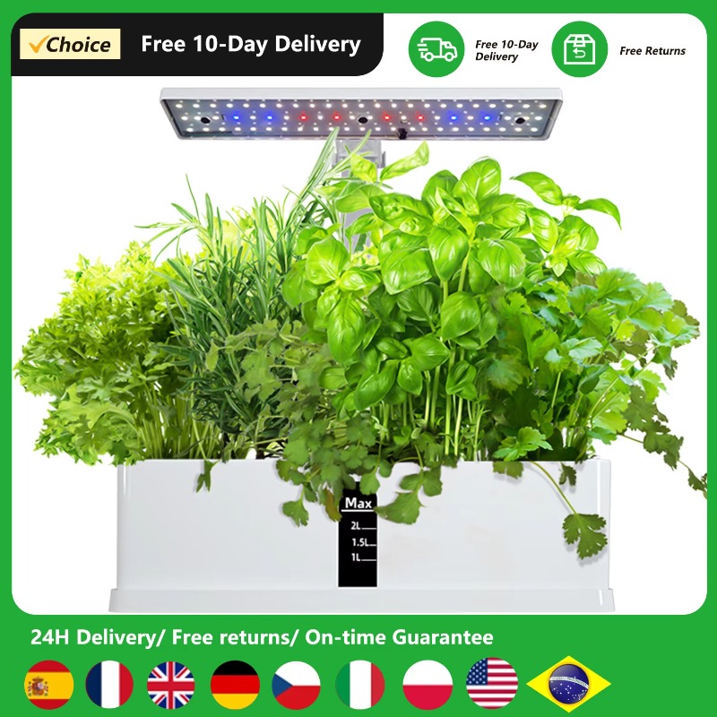 Smart Garden Kit - Sistema di Coltivazione Idroponica Intelligente a