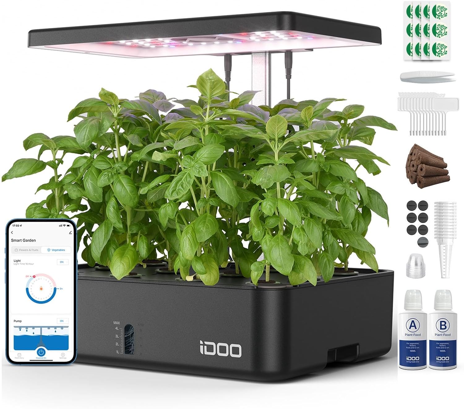 Indoor Garden Kit - Sistema di Coltivazione Idroponica WiFi a