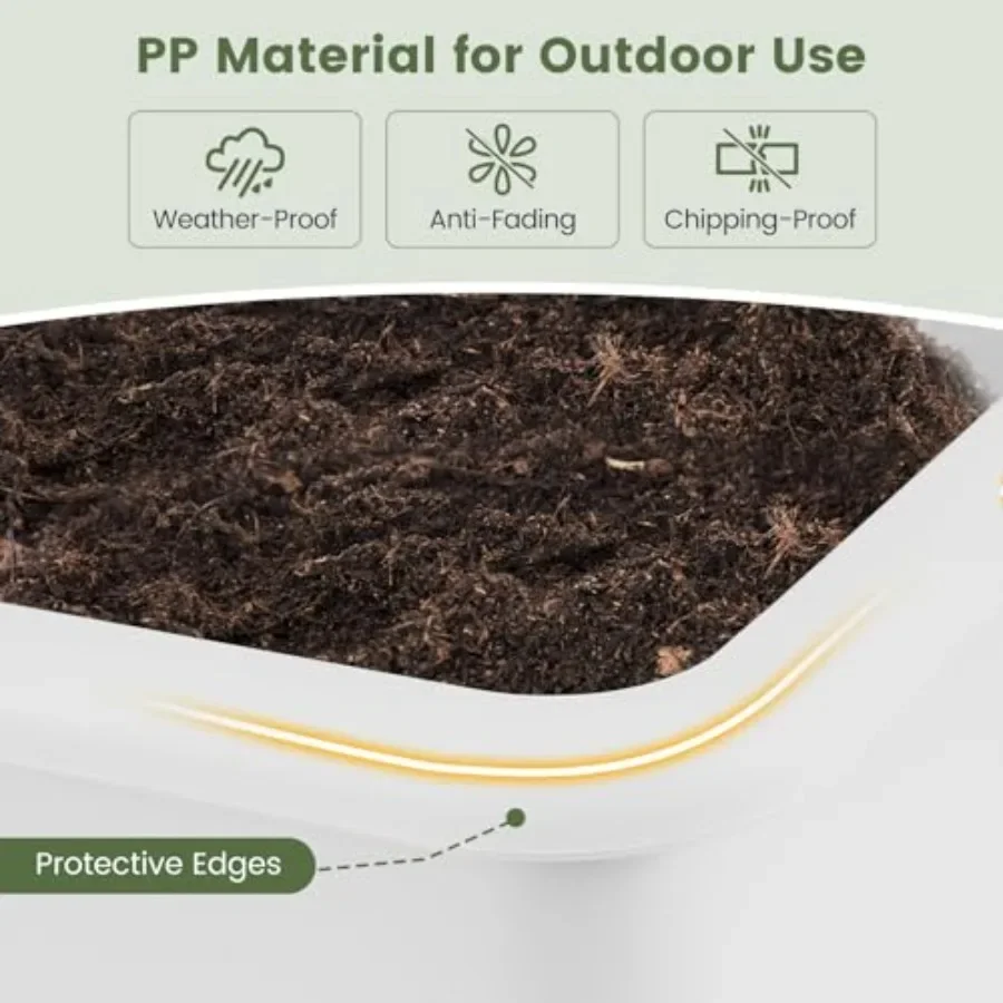 Set da 2 aiuole rialzate per e - Self Watering Planter recensione e prezzo
