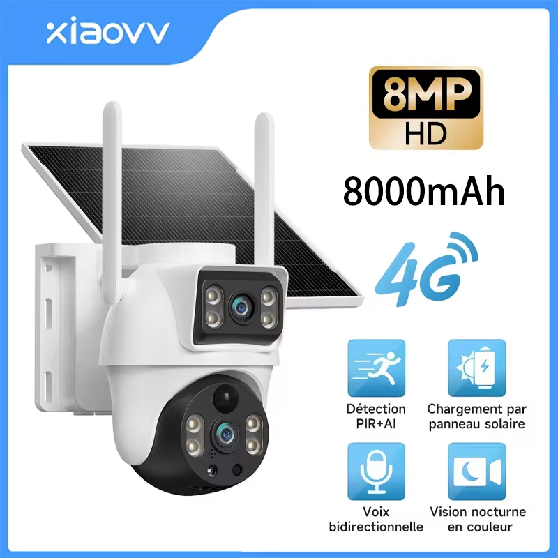 XIAOVV Telecamera IP Solare da - Garden Camera recensione e prezzo